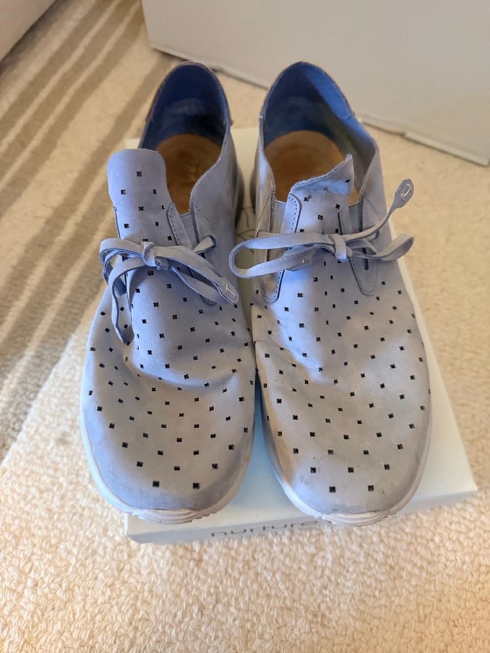 Nurture by Lamaze Gray Perforated Women's Sneakers